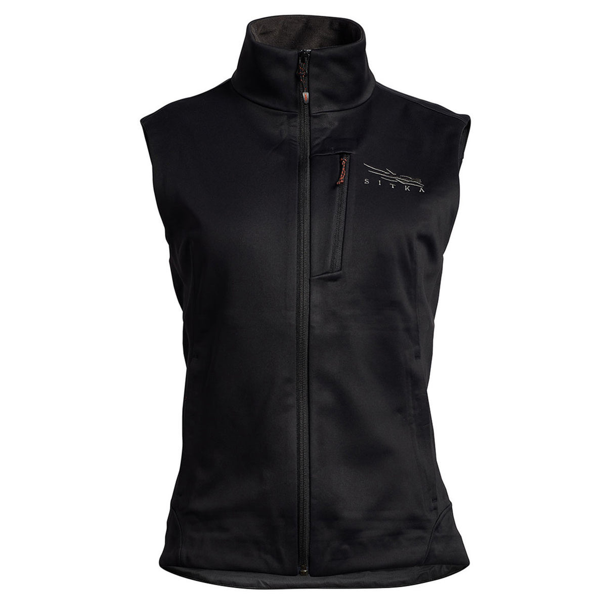 Sitka Women's Jetstream Hunting Vest Image in Sitka Black