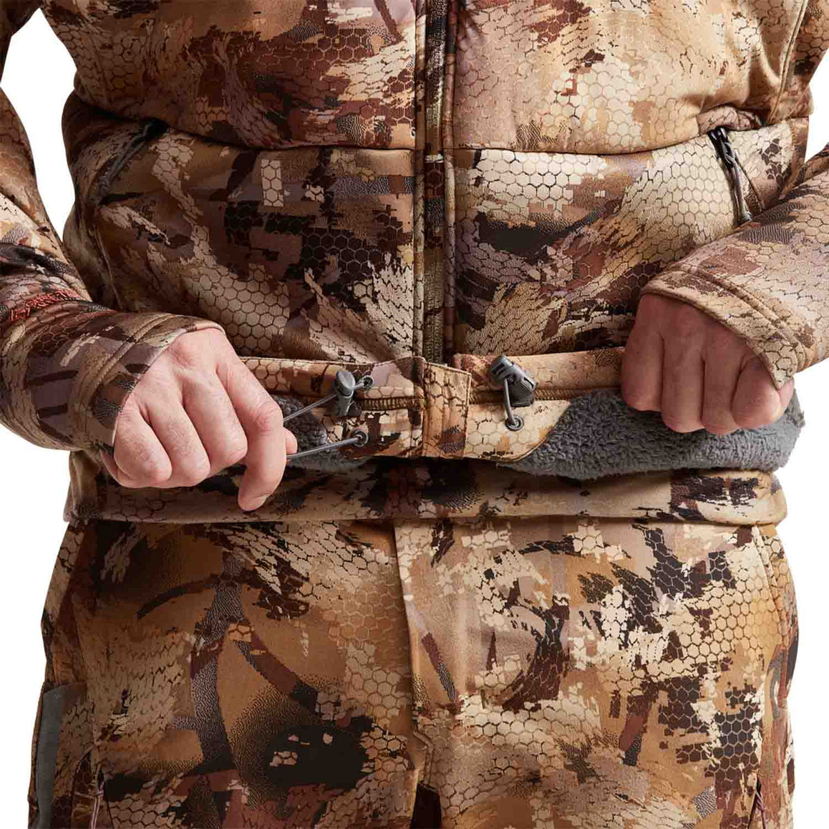 Sitka Men's Duck Oven Jacket Waistband Cord Image