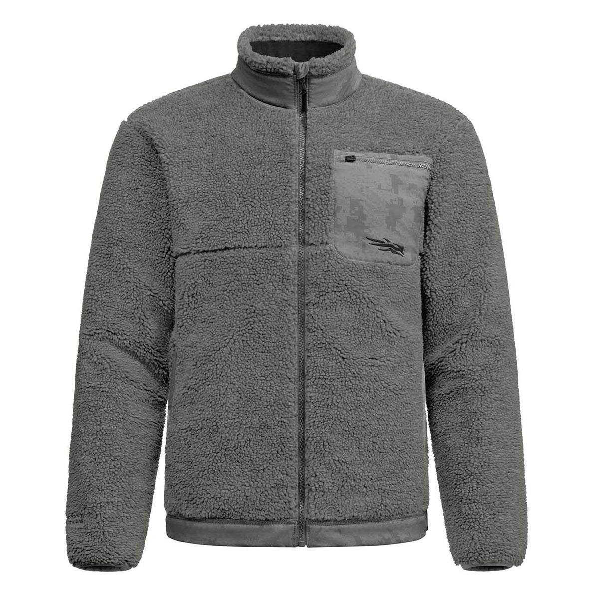 Sitka Men's Bluff Berber Jacket Image in Woodsmoke