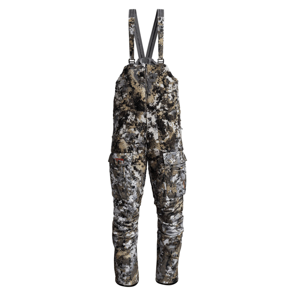 Sitka Fanatic Hunting Bibs Image in Optifade Elevated II