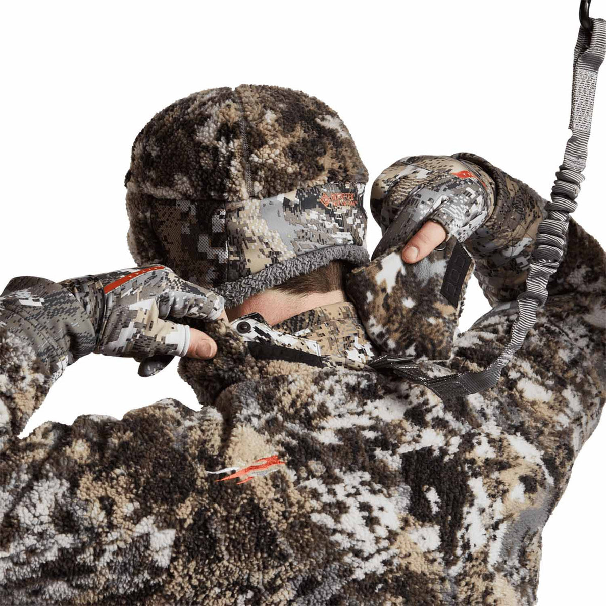 Sitka Fanatic Jacket, Lefty Harness Port Image