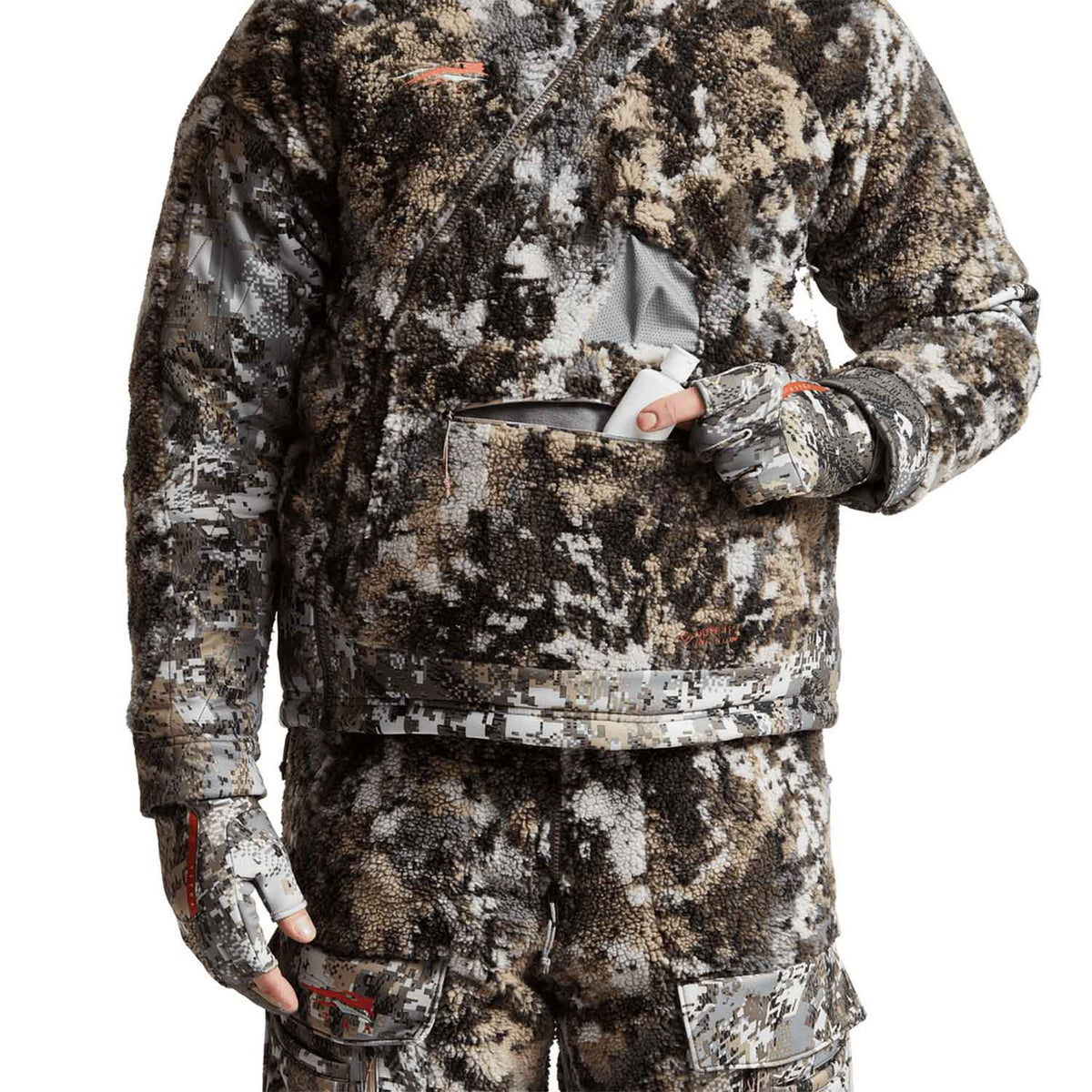 Sitka Fanatic Jacket, Lefty Front Pocket Image