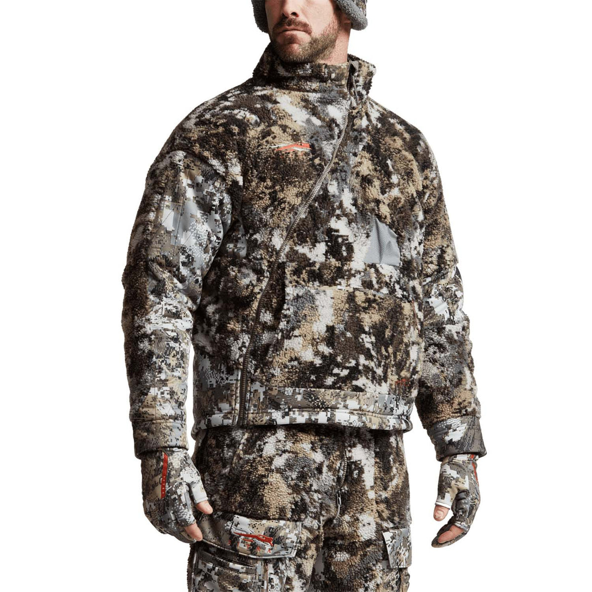 Sitka Fanatic Jacket, Lefty Angled Model Image