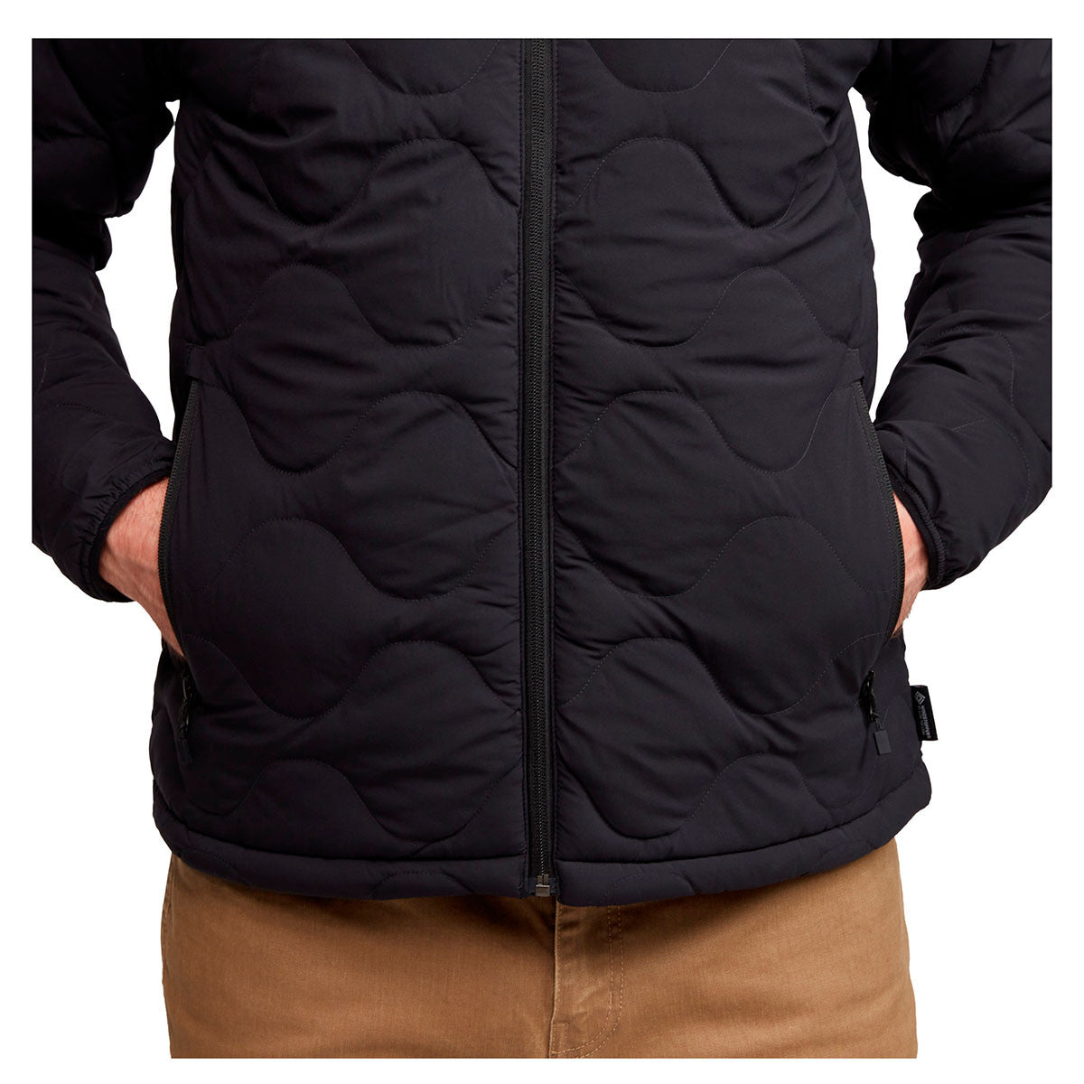 Sitka Ridgeland Hooded Jacket Pockets Image in Sitka Black