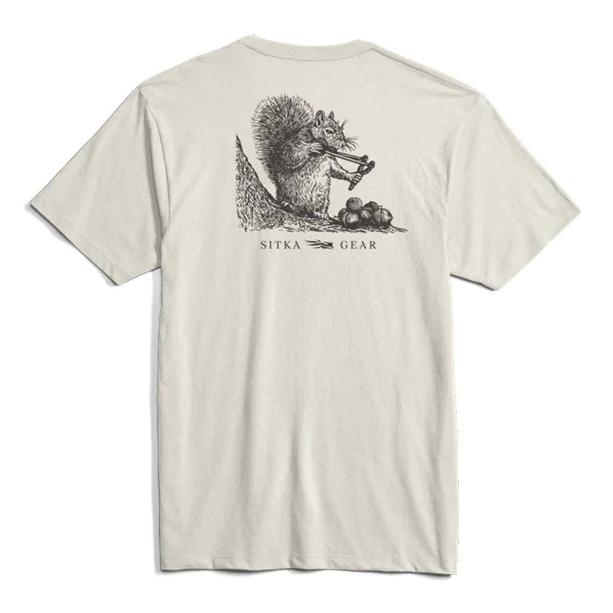 Sitka Acorn Assassin Tee - Ivory - Front