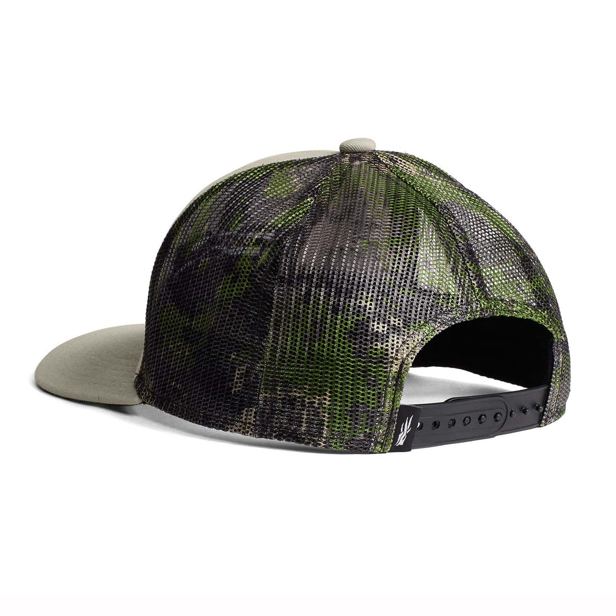 Sitka Icon Cover Mid Pro Trucker Hat Back Image in Optifade Cover