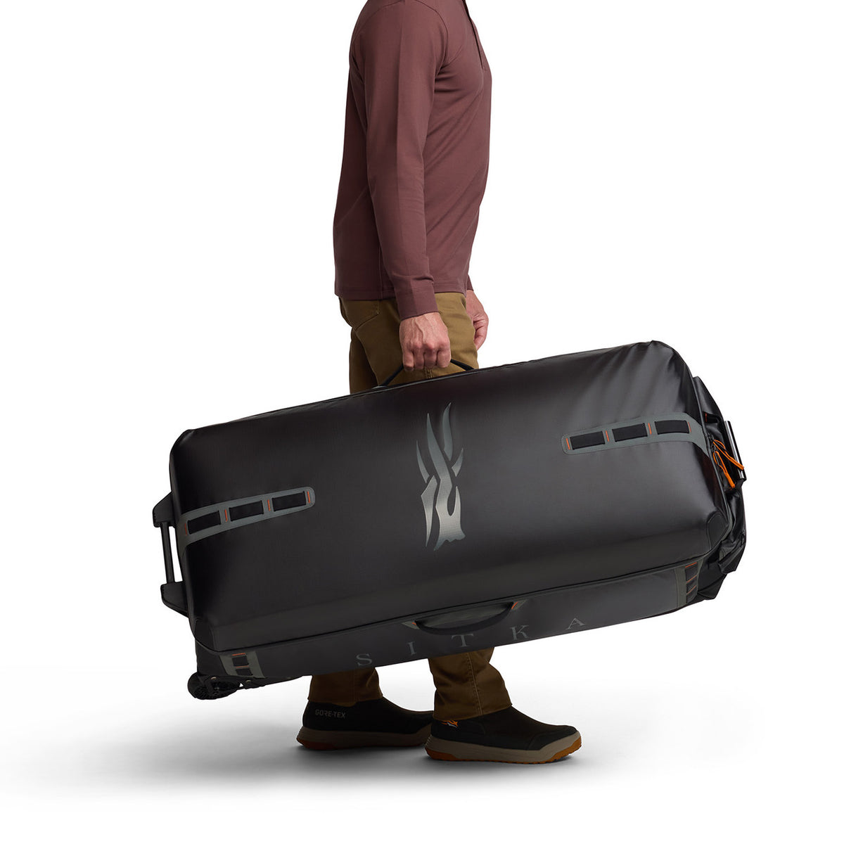 Carry Image of the Sitka Drifter Roller 140L Travel Bag