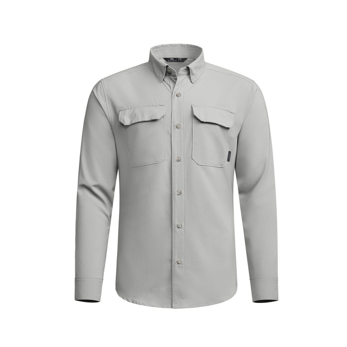 Image of the Sitka Rossby Long Sleeve Shirt in Granite