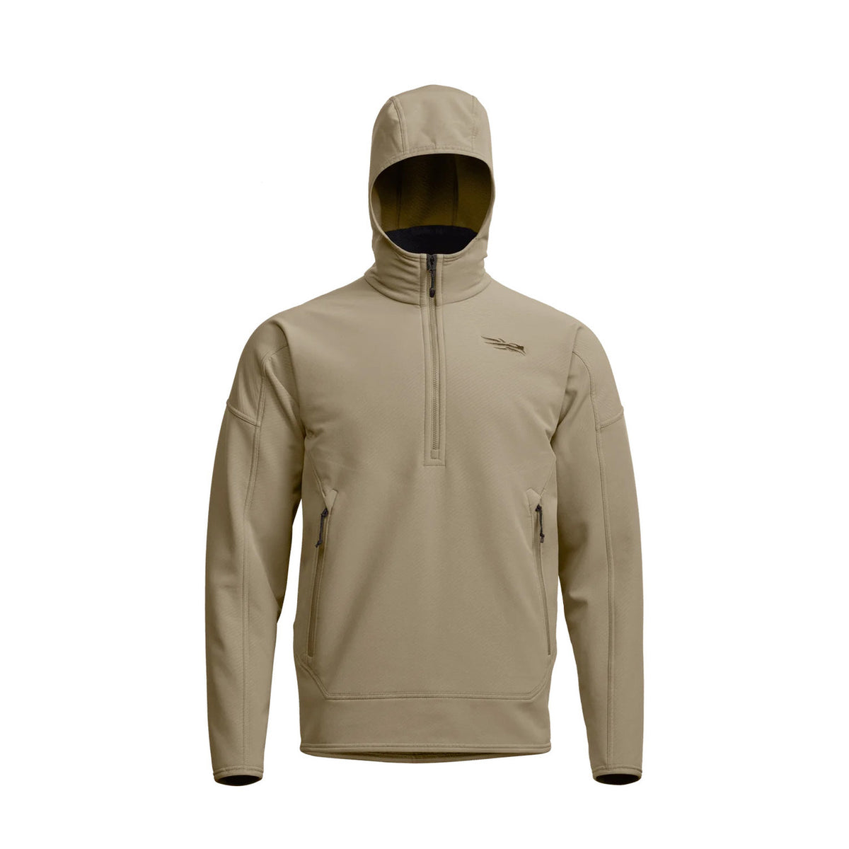 Sitka Alpha Fleece Hoodie image in BUCKSKIN