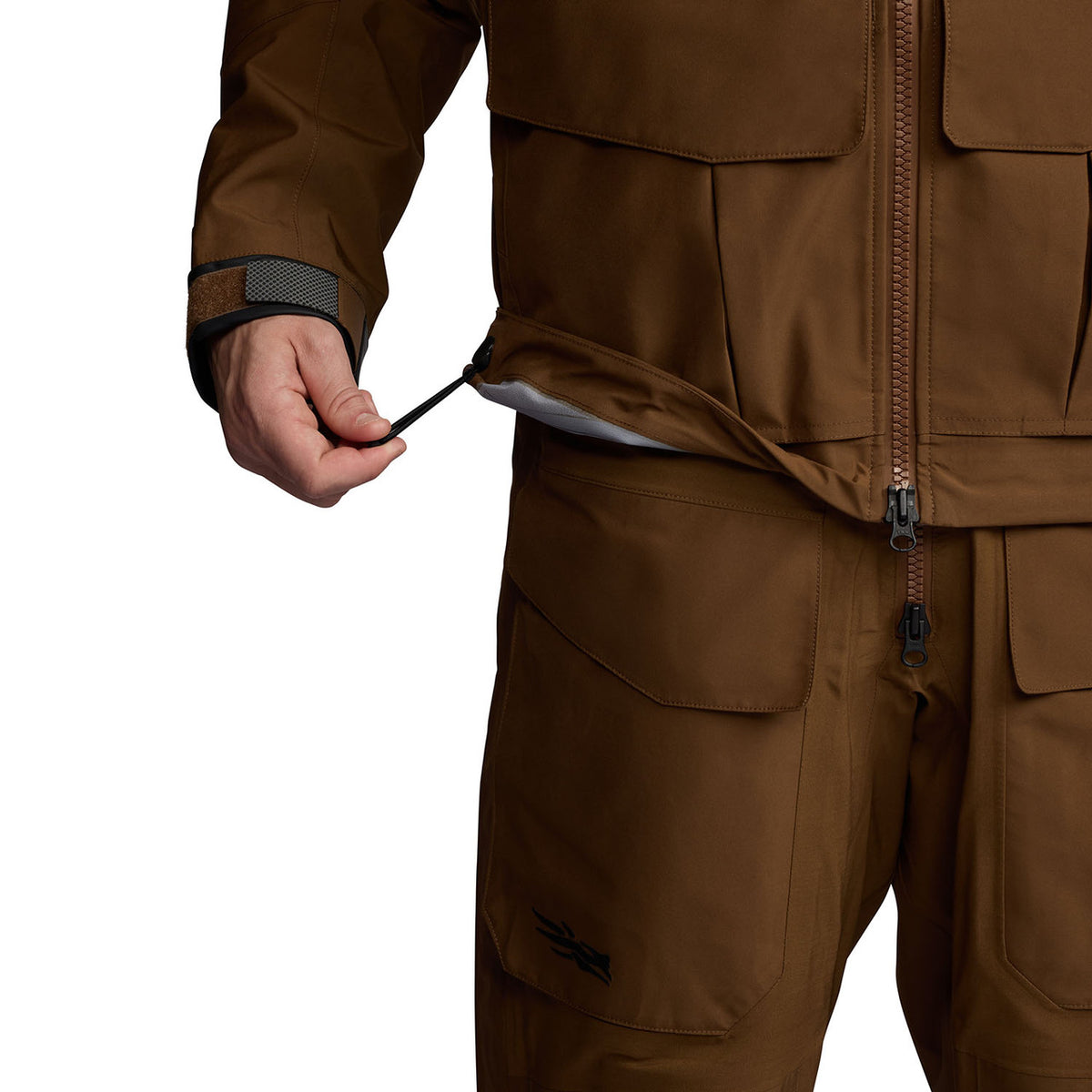 Waist Cinch Image of the Image of the Sitka Hudson Jacket.