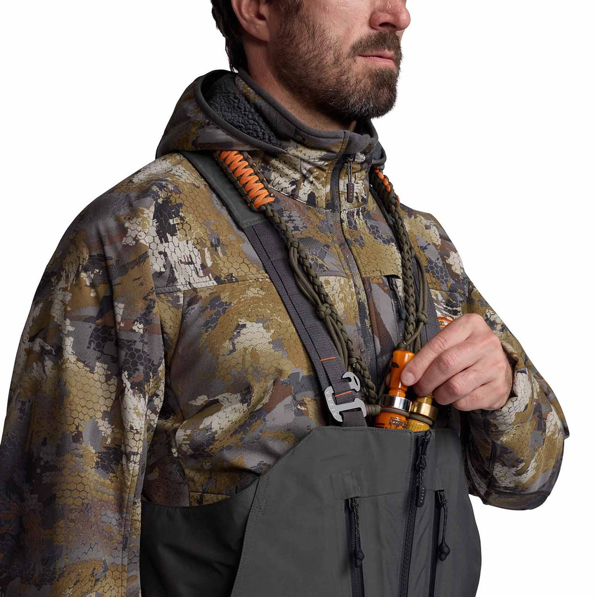 Bib Storage Image of the Sitka Hudson Insulated Bib.
