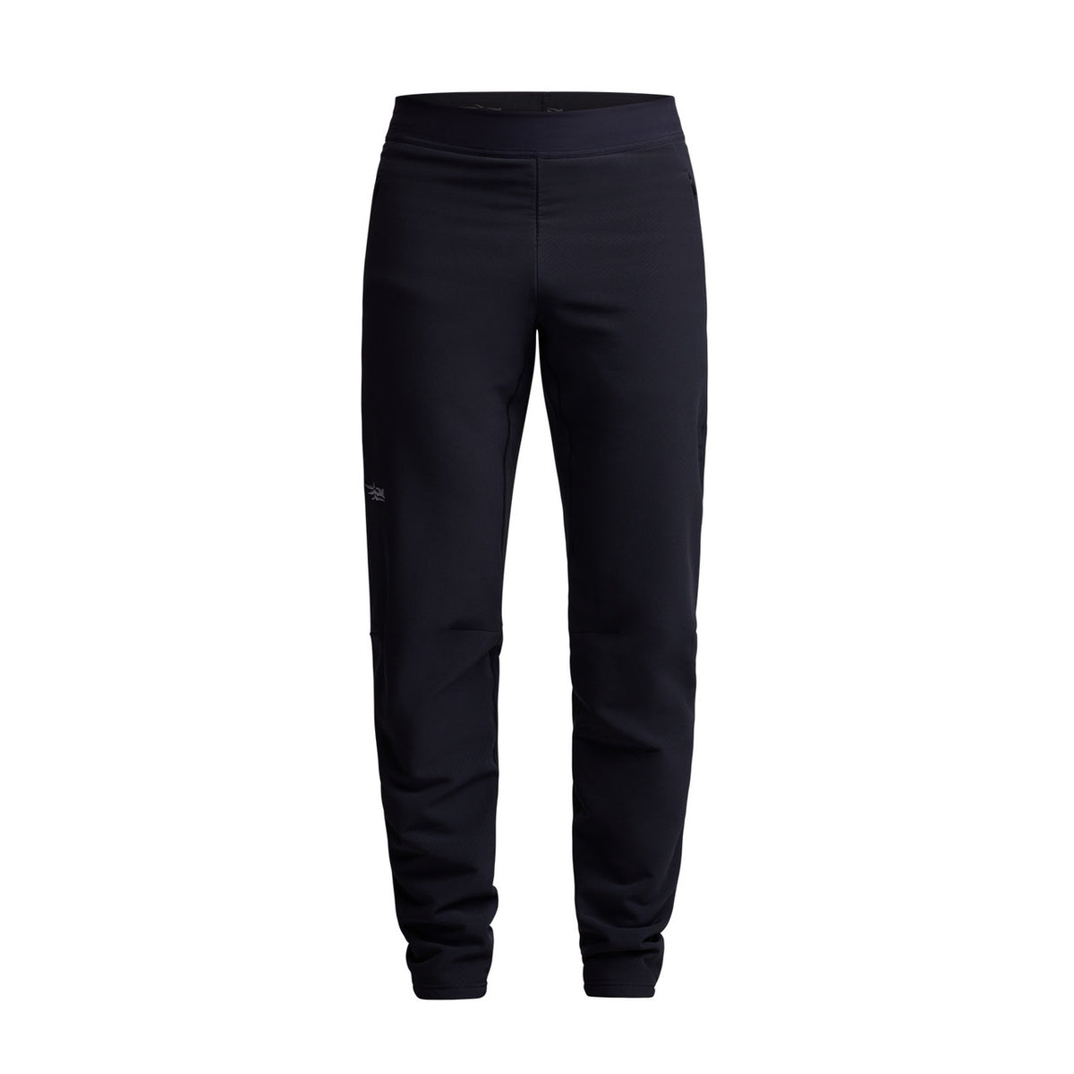 Image of the Sitka Alpha Fleece Pant in Sitka Black.