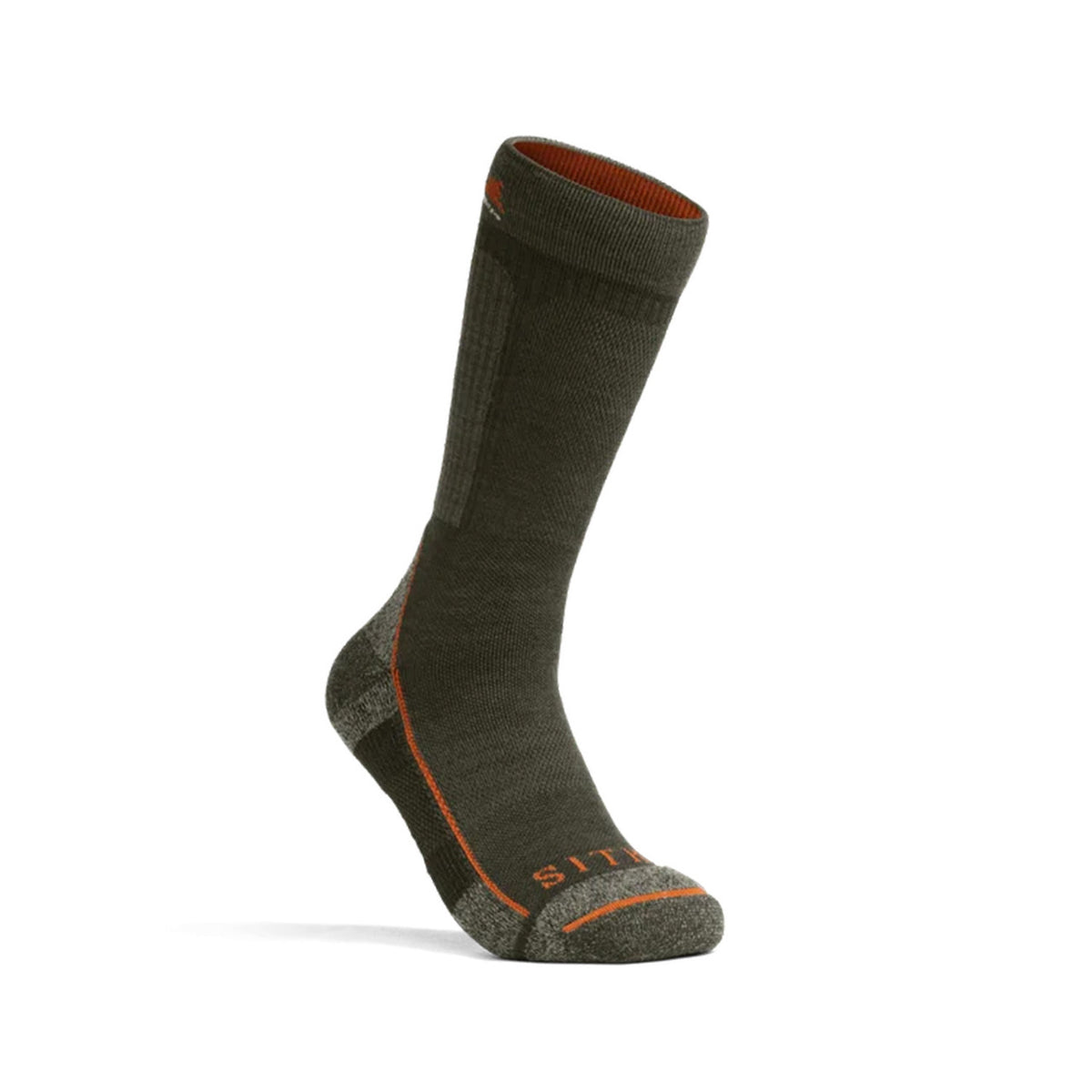 Sitka Mid Weight Crew Sock - Deep Lichen