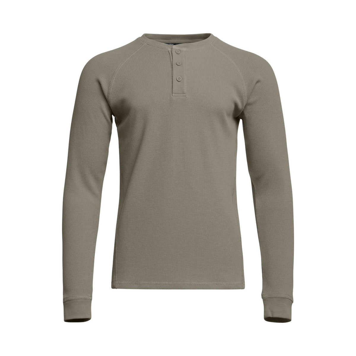 Image of the Sitka Waffle Henley in Oak