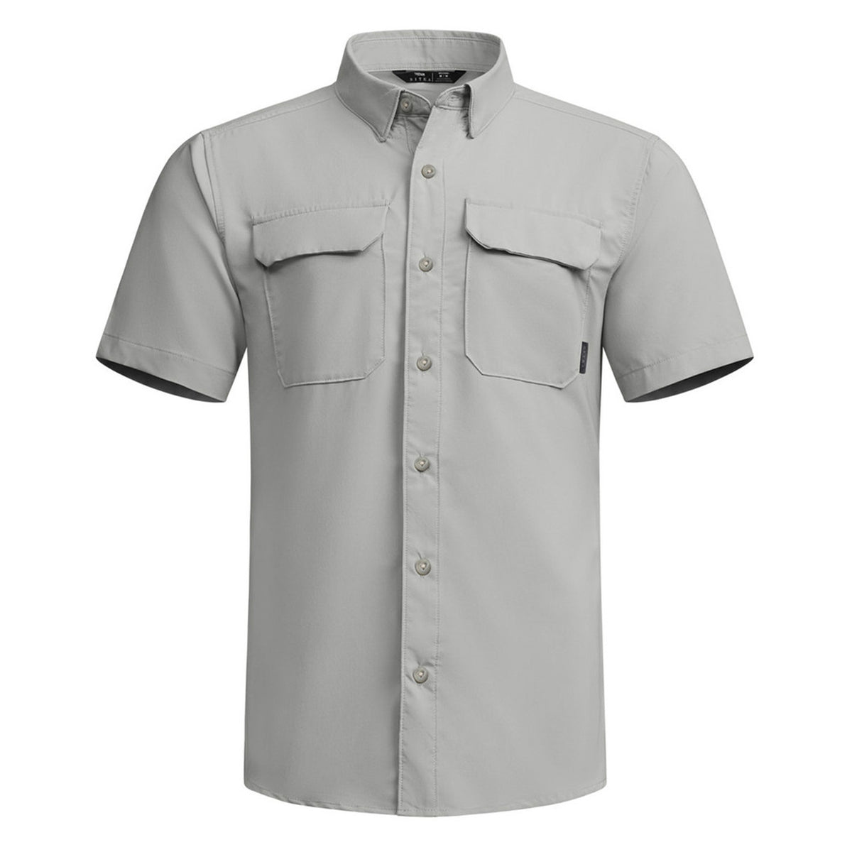 Image of the Sitka Rossby Short Sleeve Shirt in Granite