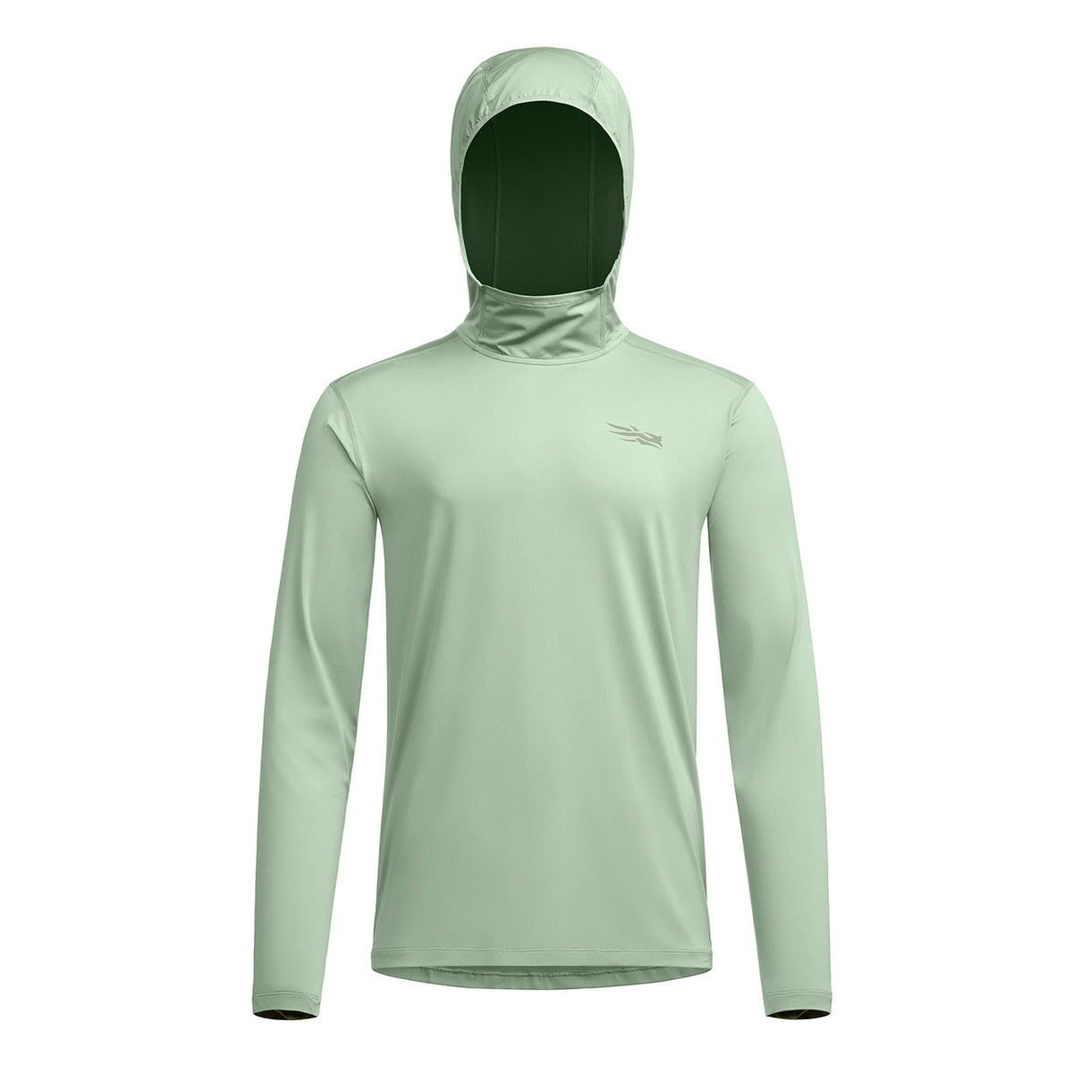 Image of the Sitka Guard Sun Hoodie in Foam Green