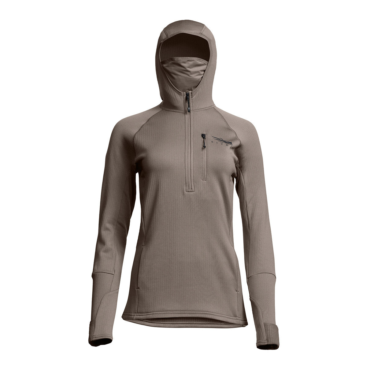 Women's Fanatic Hoodie Front Image in Hawk