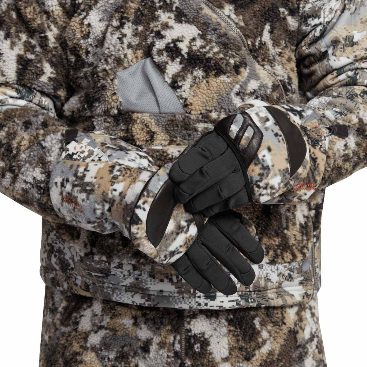 Incinerator Flip Mitt, Optifade Elevated II Model Fingers Image