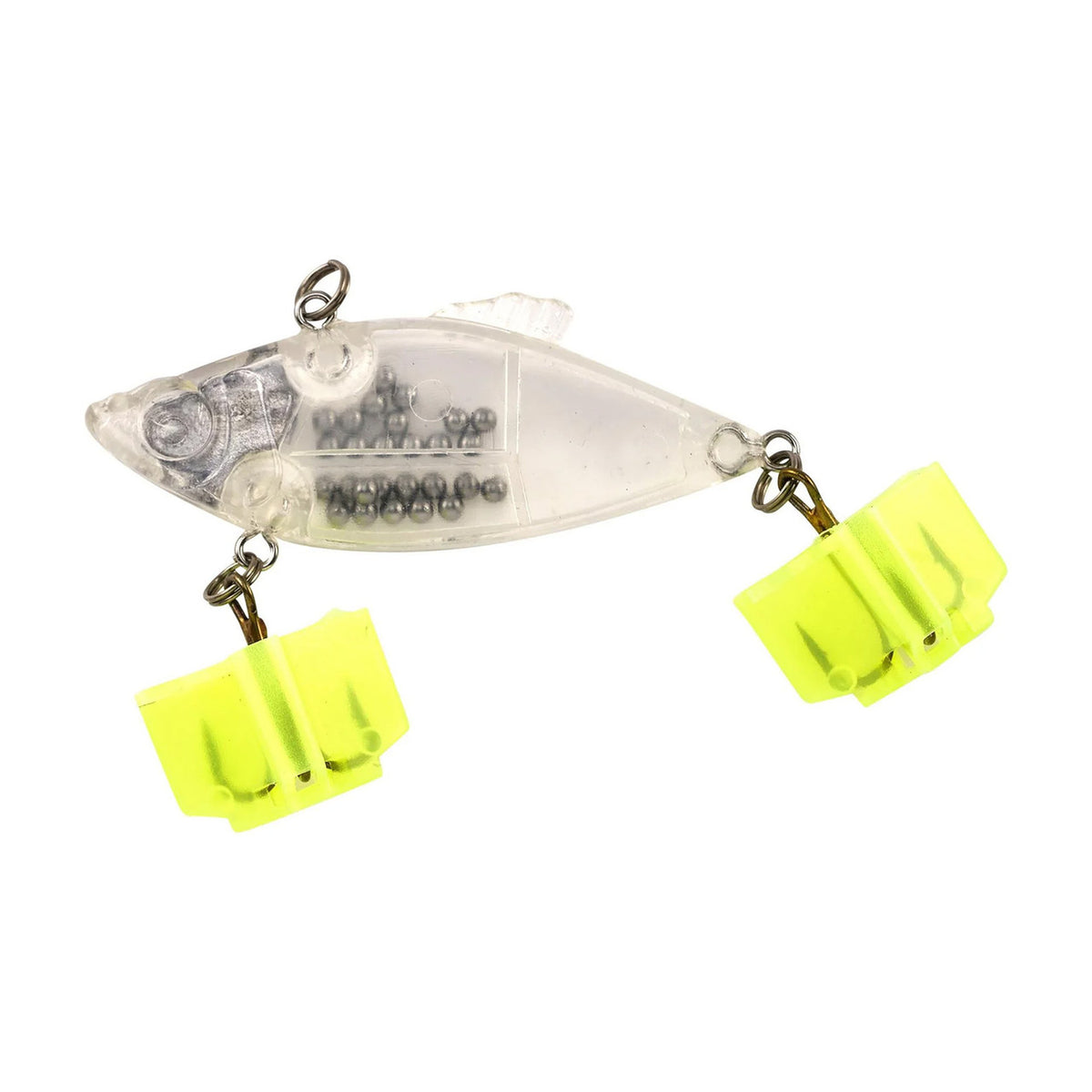See through image of the Shakespeare Customize-It Paint-Your-Own Bait Set.