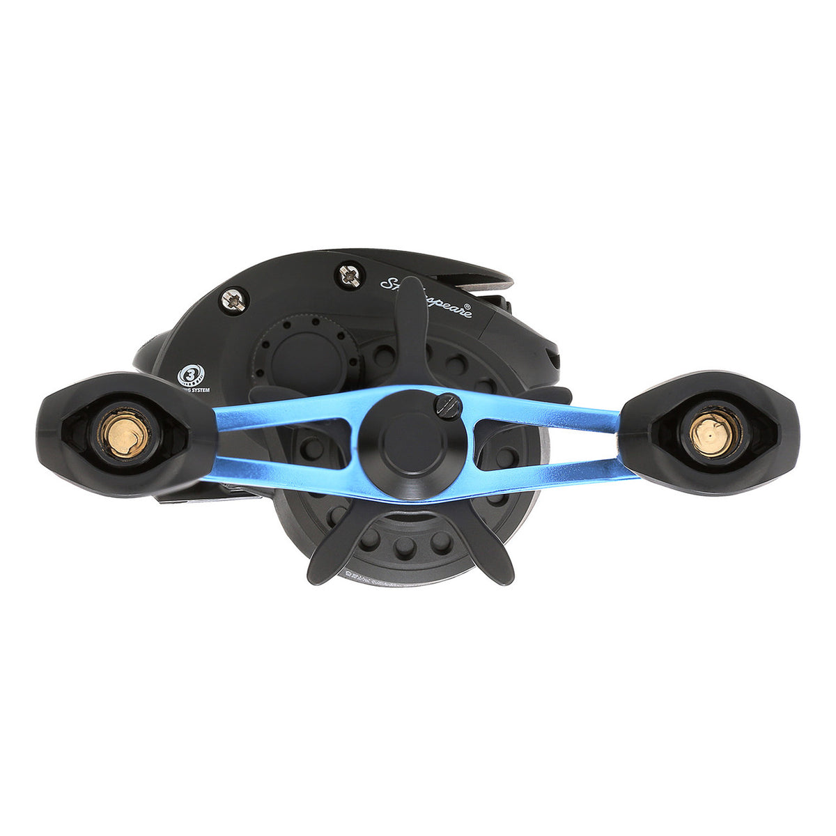 Side Image of the Shakespeare Agility Low-Profile Baitcast Reel.