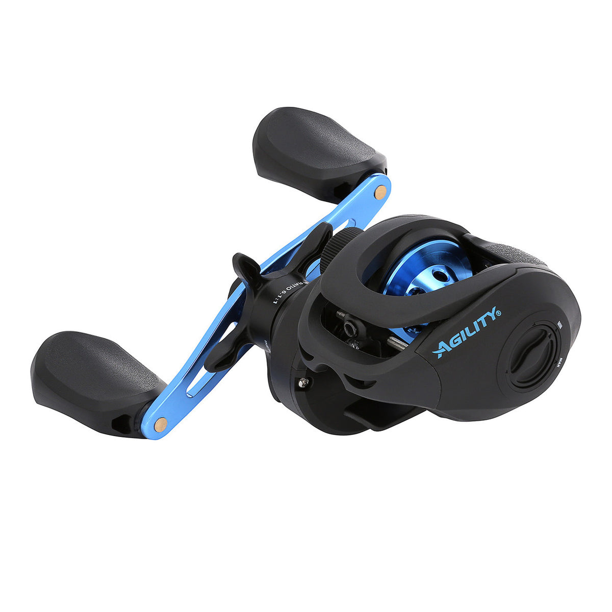 Right Side Image of the Shakespeare Agility Low-Profile Baitcast Reel.