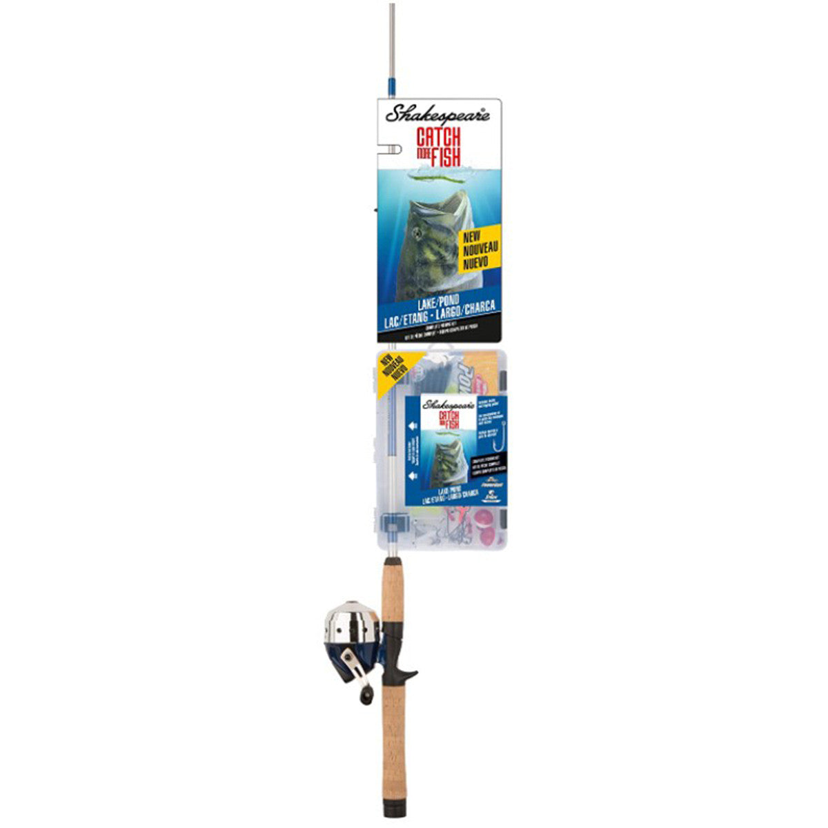 Catch More Fish Spincast Rod and Reel Combo