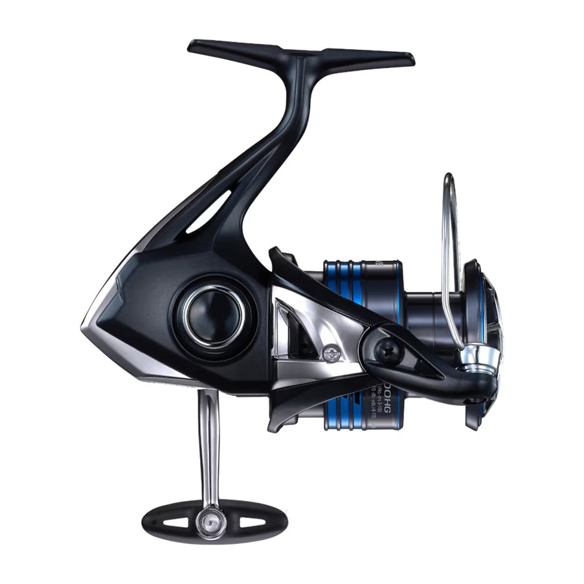 Right Side Image of the Shimano Nexave Spinning Reel.