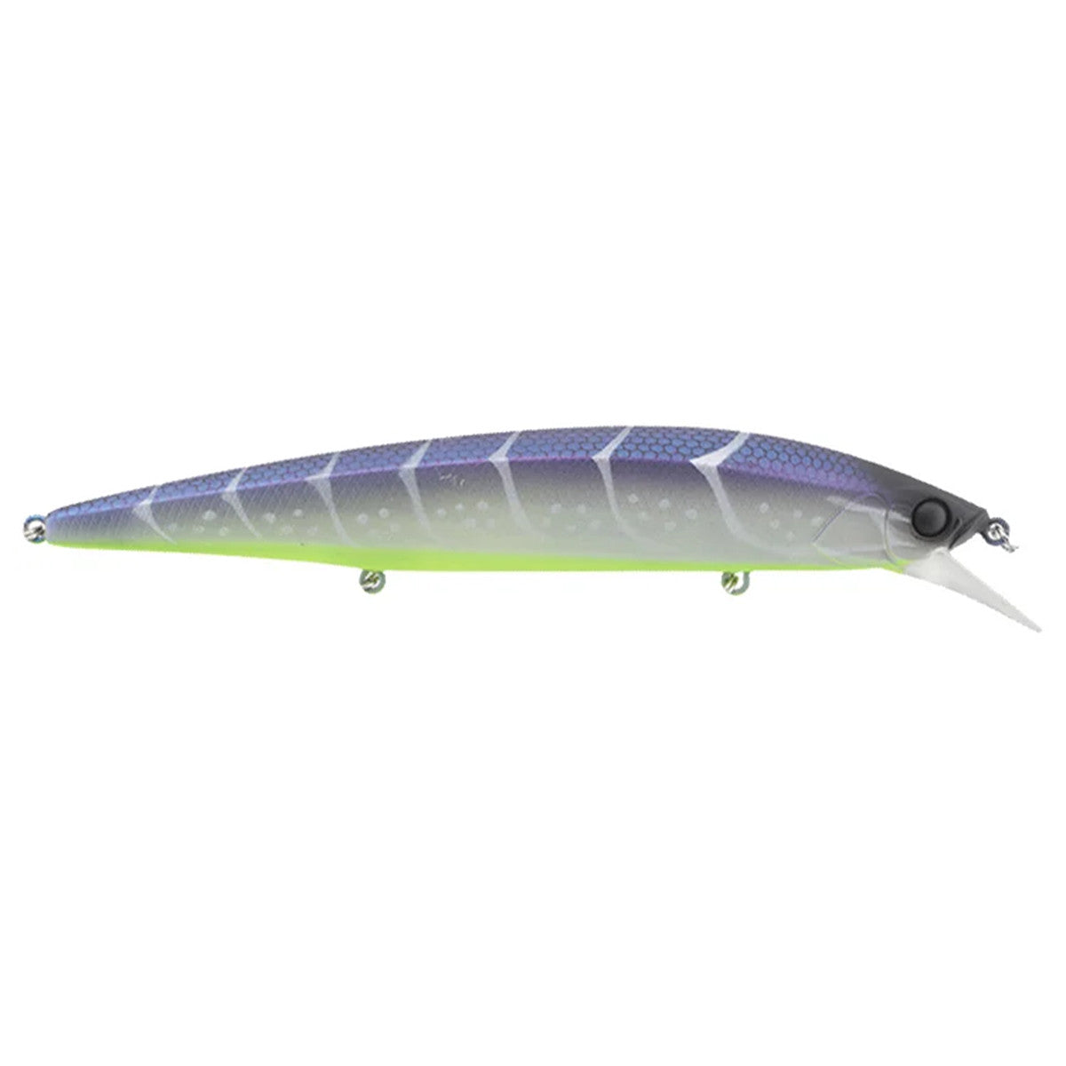 Jackall Rerange 110MR Jerkbait Image in SR White Craw