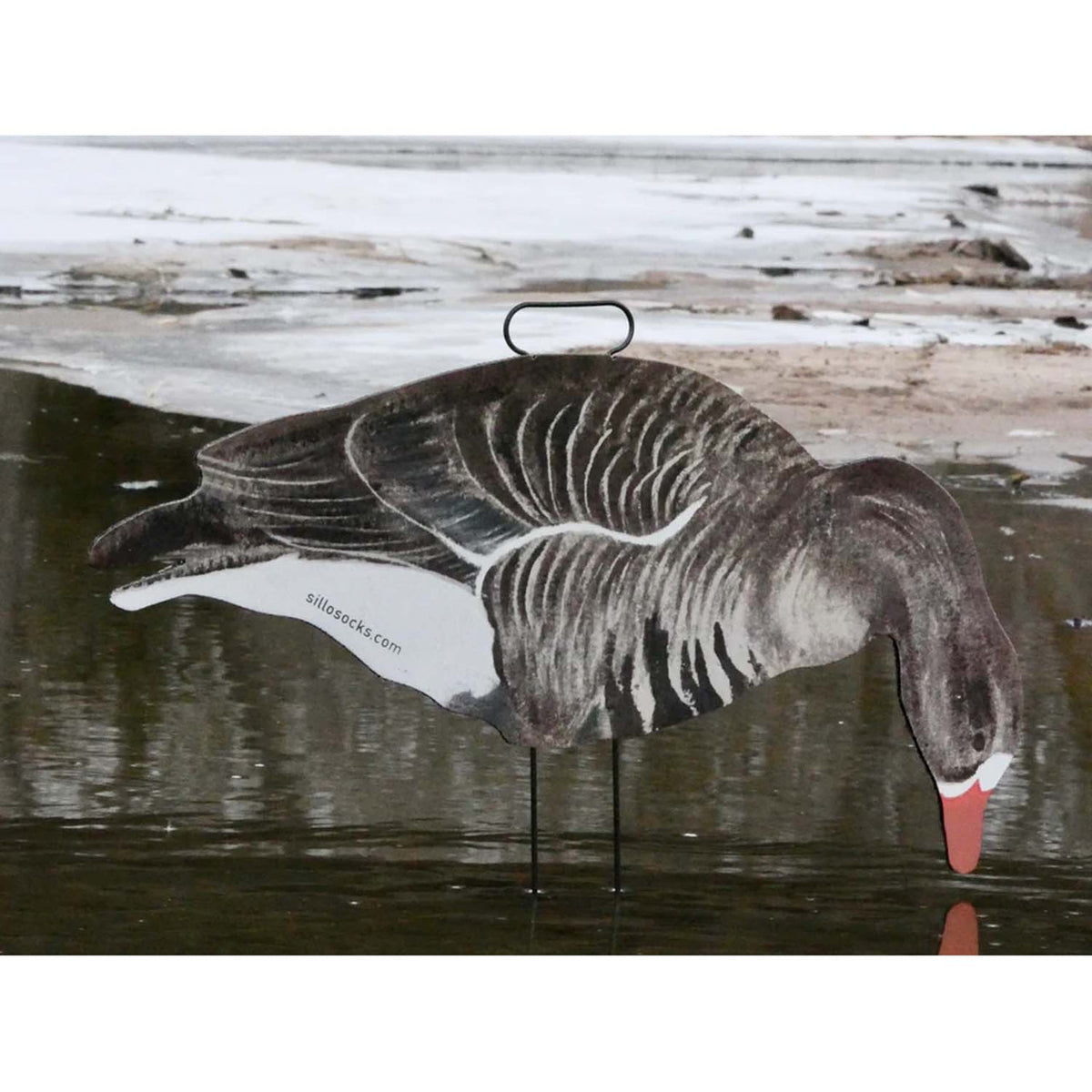 SilloSocks Fully Flocked Specklebelly Goose Silhouettes, 12 Pack image