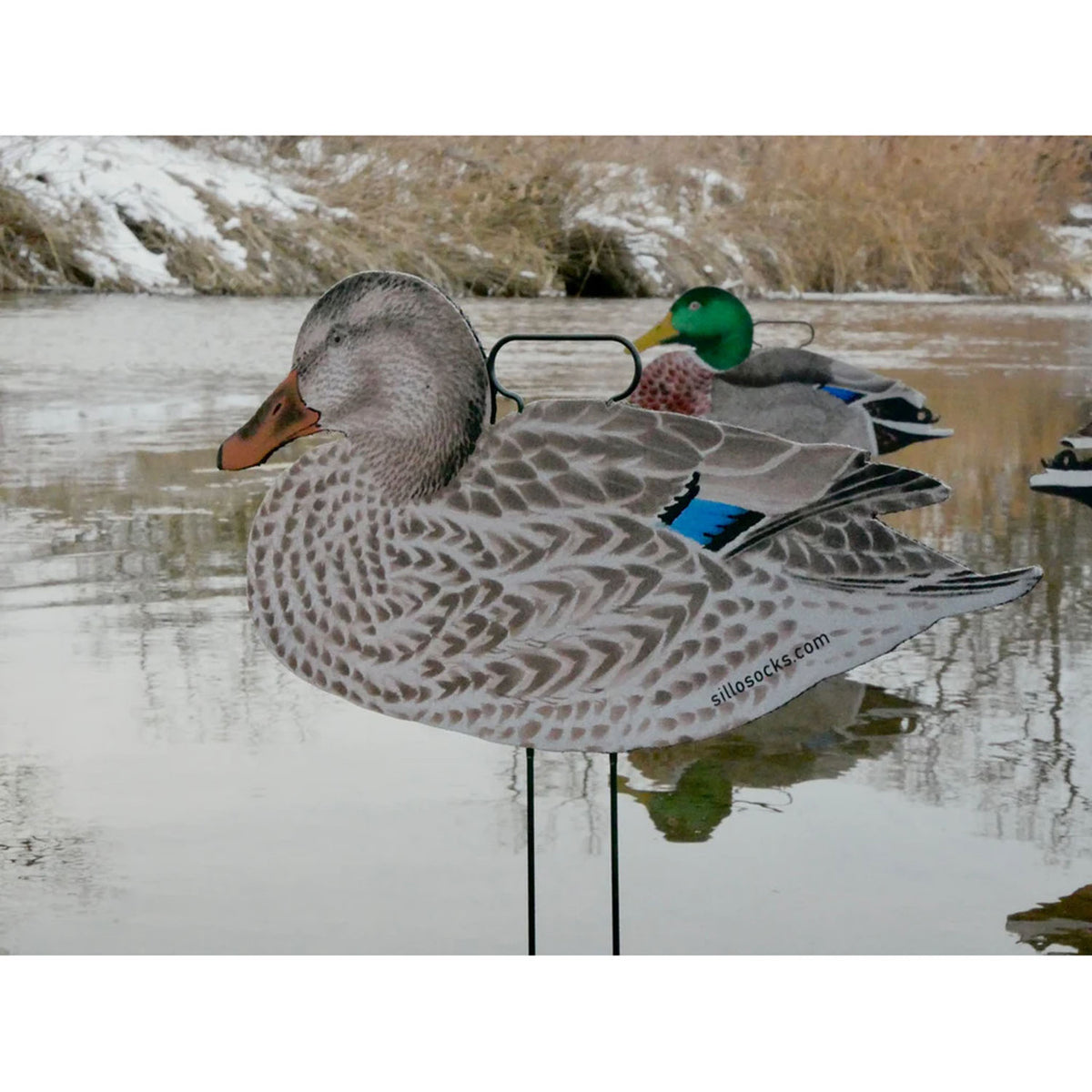 SilloSocks Fully Flocked Mallard Silhouette hen image