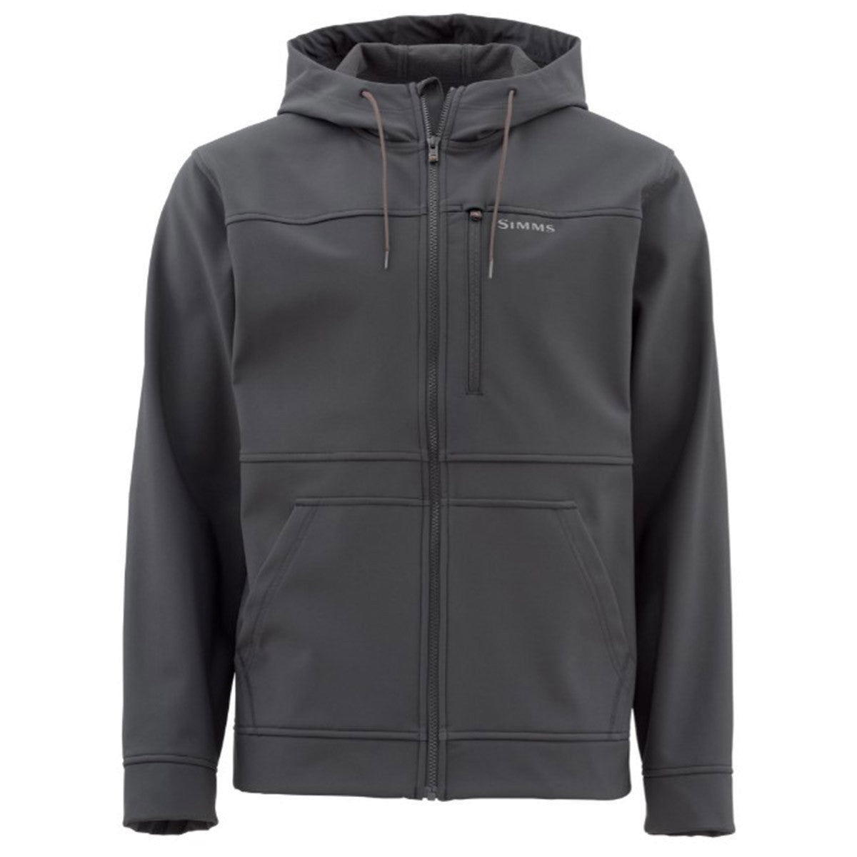 Simms Men's Rogue Full-Zip Hoody Product Image RAVEN