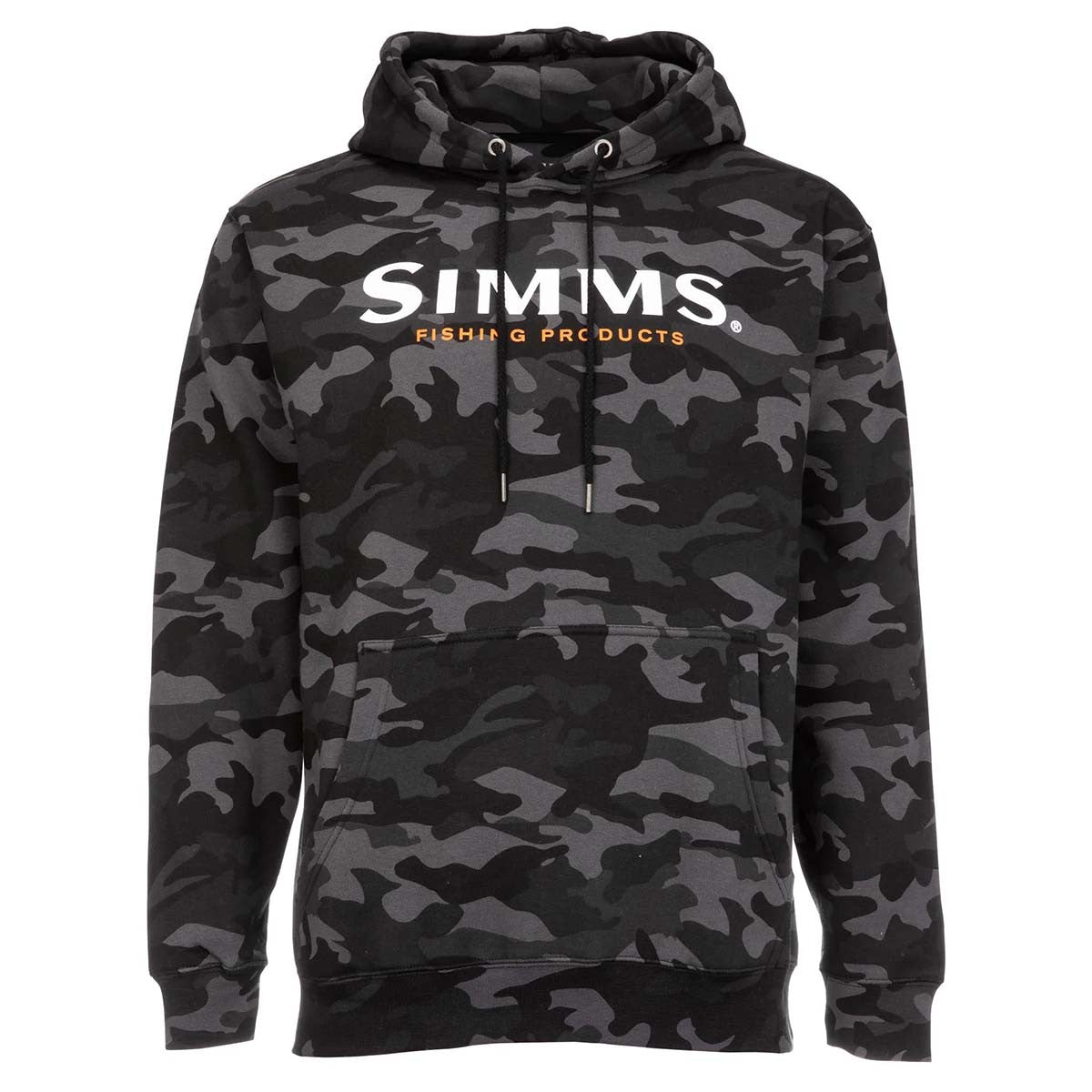 Simms Logo Hoody Image Woodland Camo
