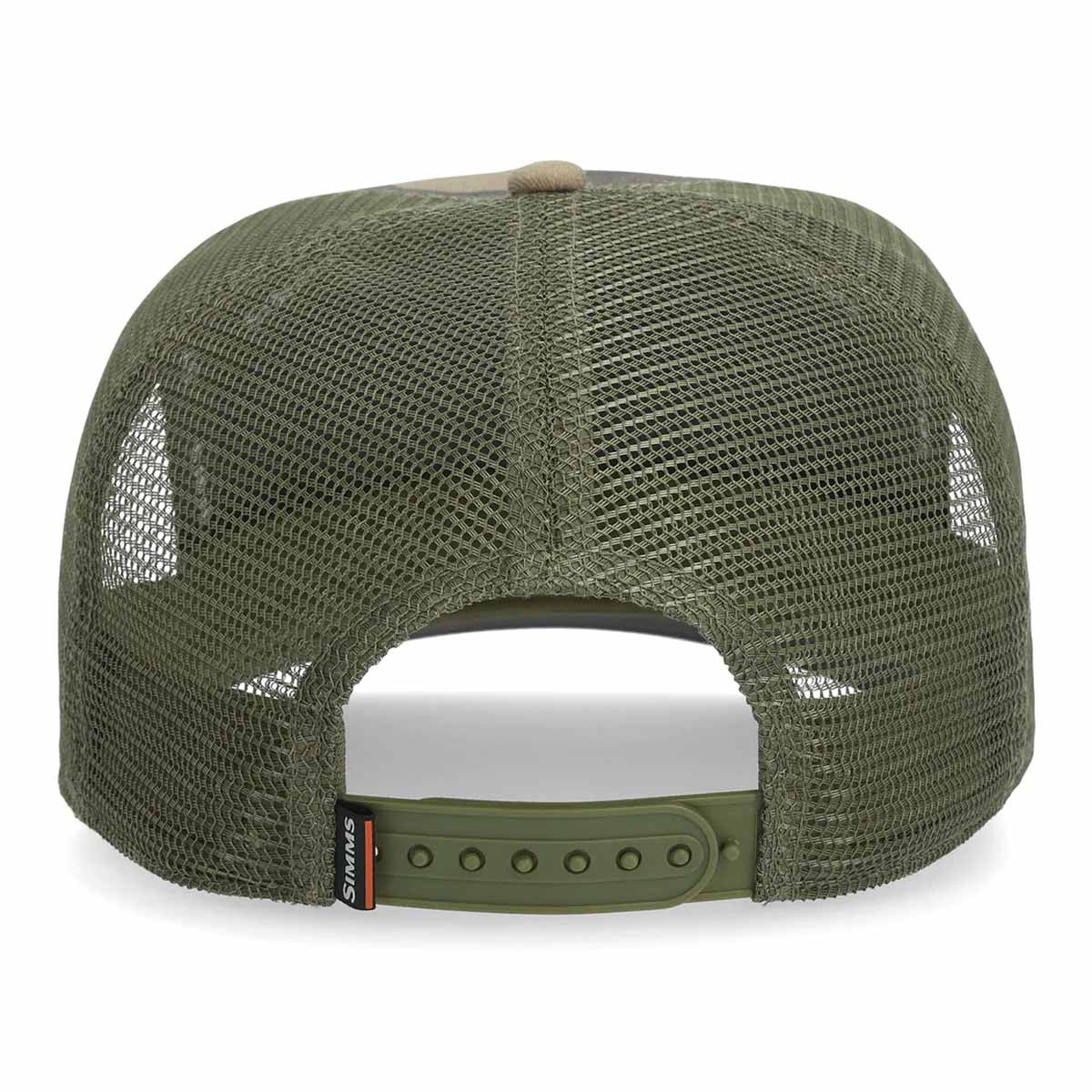 Simms 7-Panel Trucker Hat Back Image