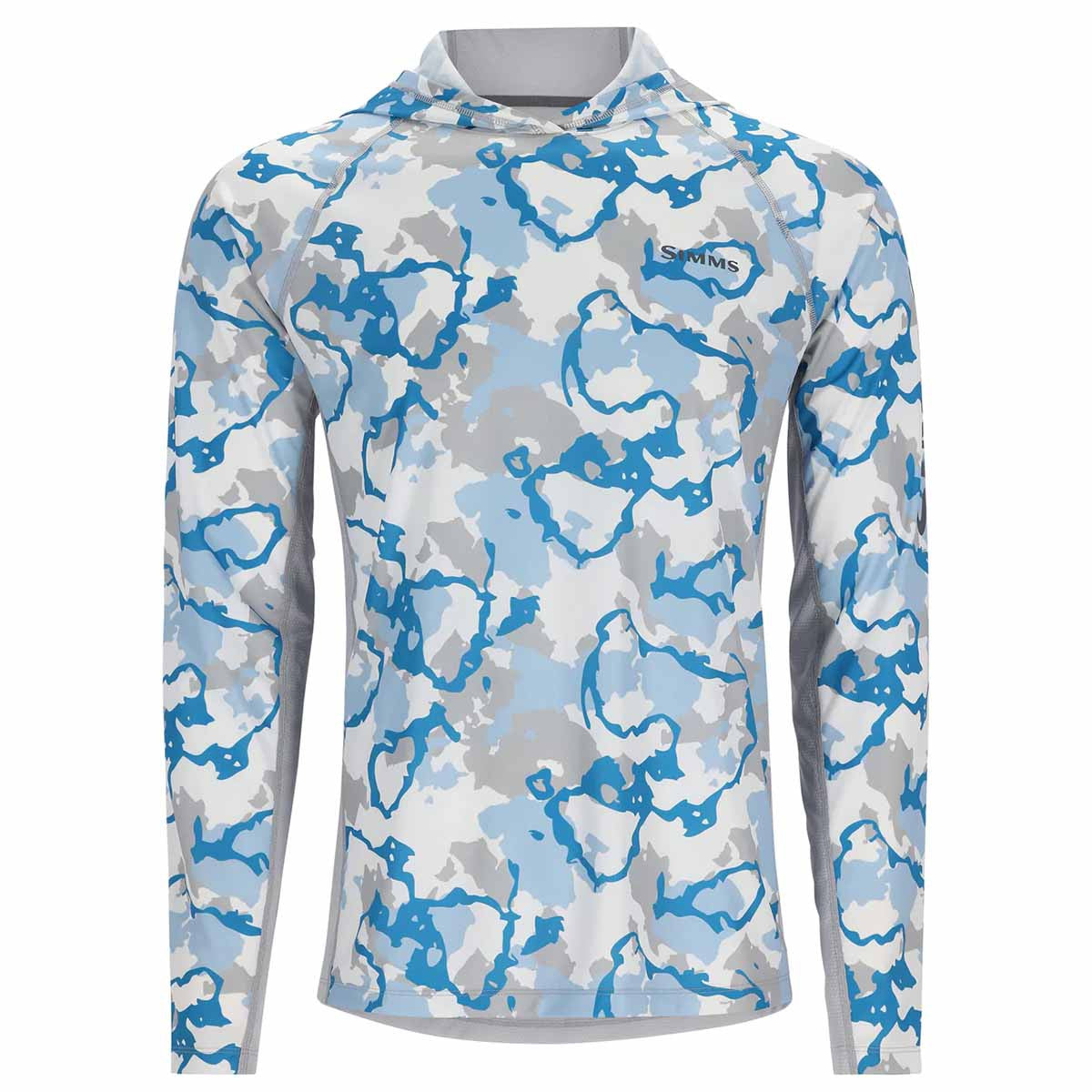 Challenger Solar Hoody Image in Cinder White Image