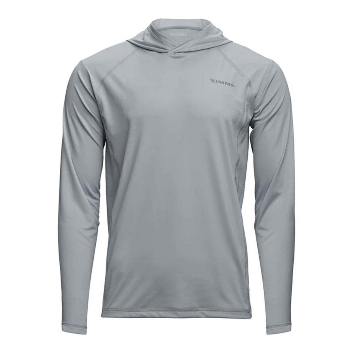 Simms Challenger Solar Fishing Hoody Image in Sterling