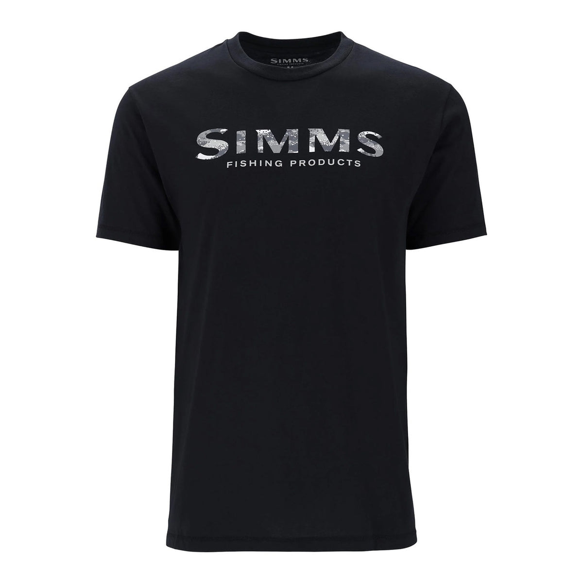 Simms Shroud Fill Logo T-Shirt Front Image