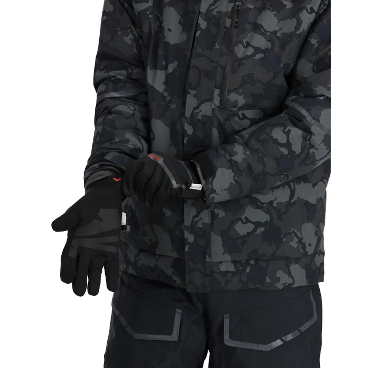 Simms Windstopper Flex Fishing Glove pull on image
