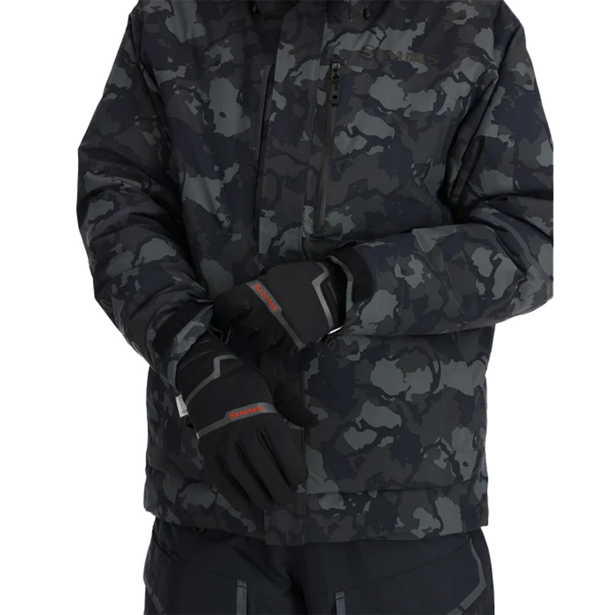 Simms Windstopper Flex Fishing Glove action image