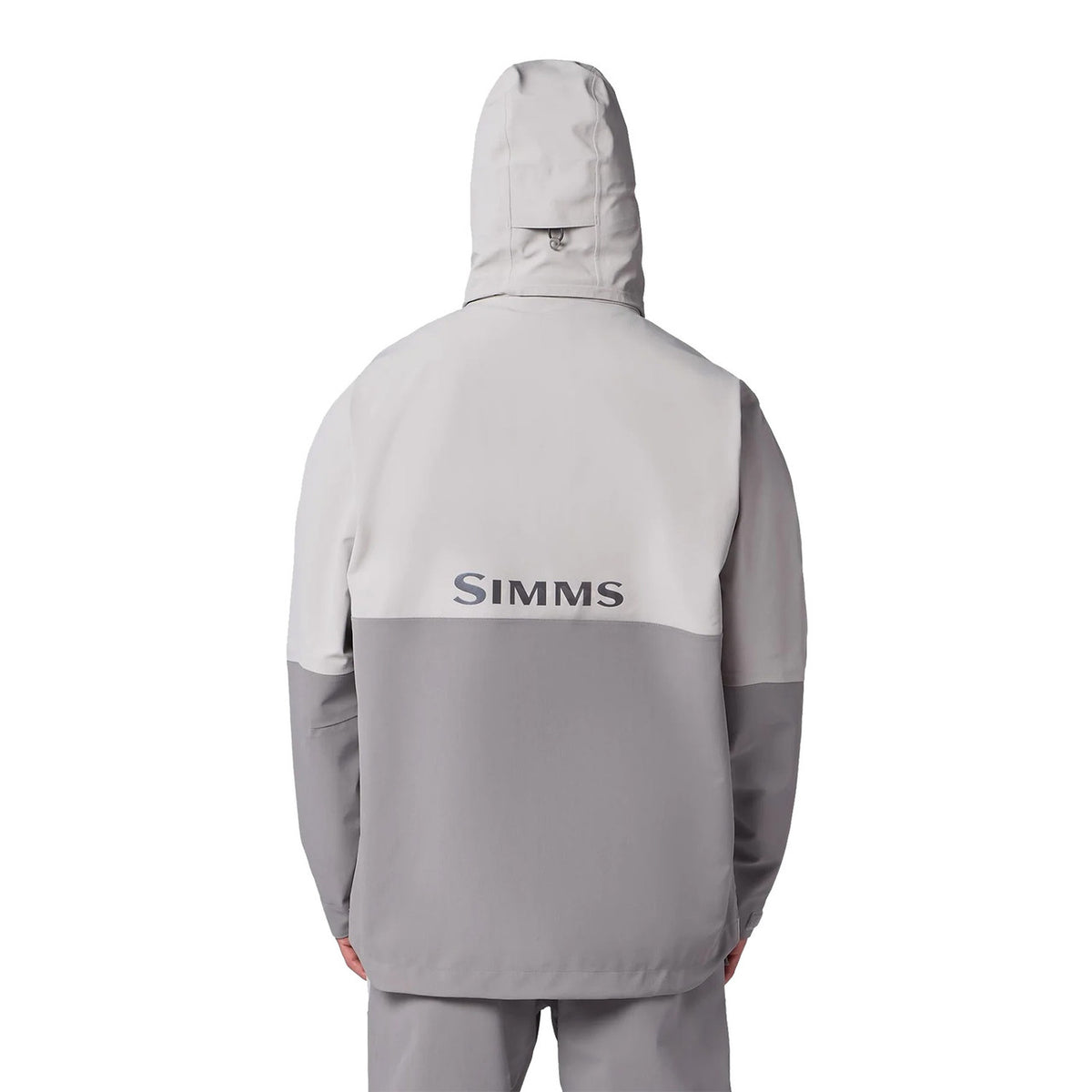 Back image of Simms Challenger Fishing Jacket.