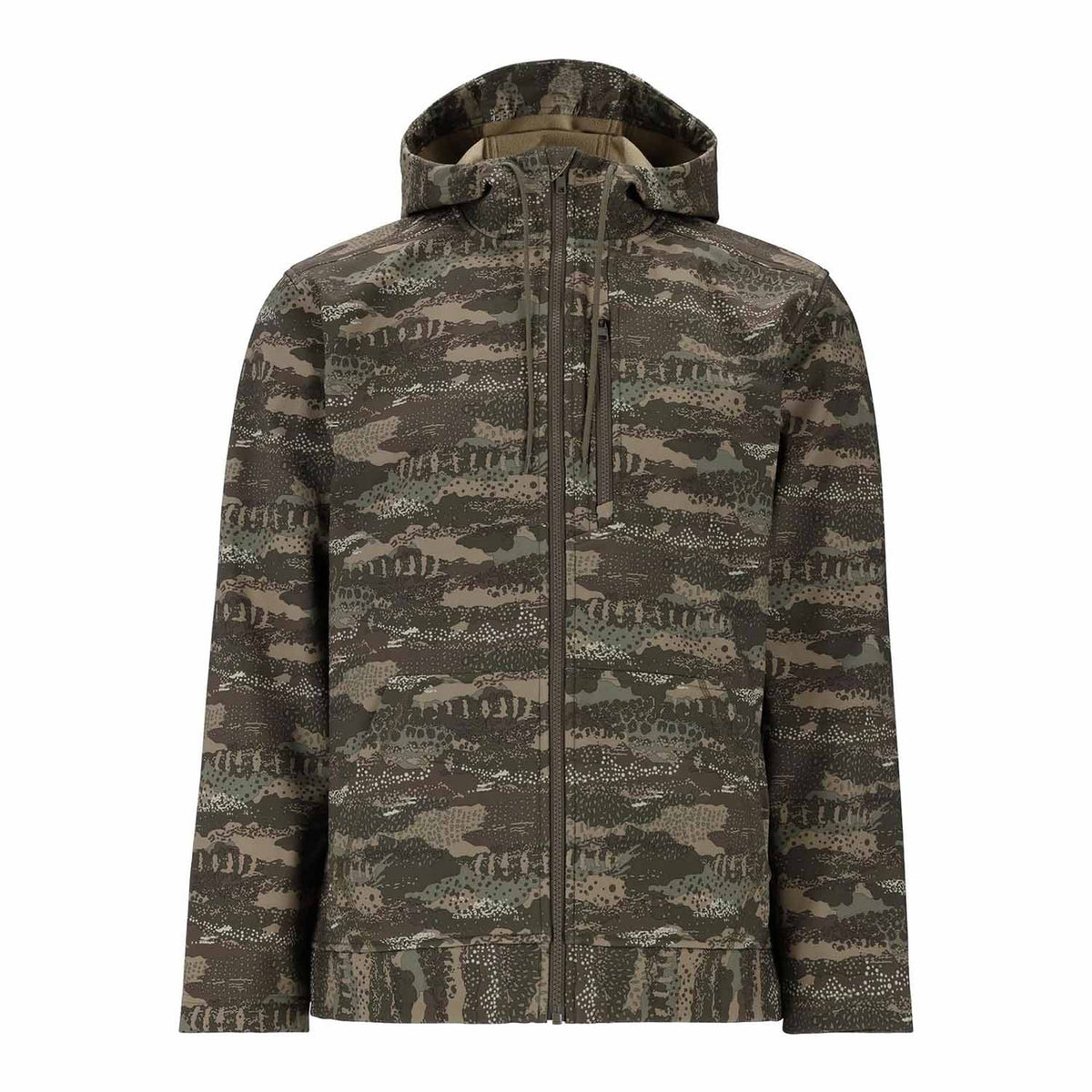 Image of Simms Rogue Wind-Blocking Hoody in Shroud Loden
