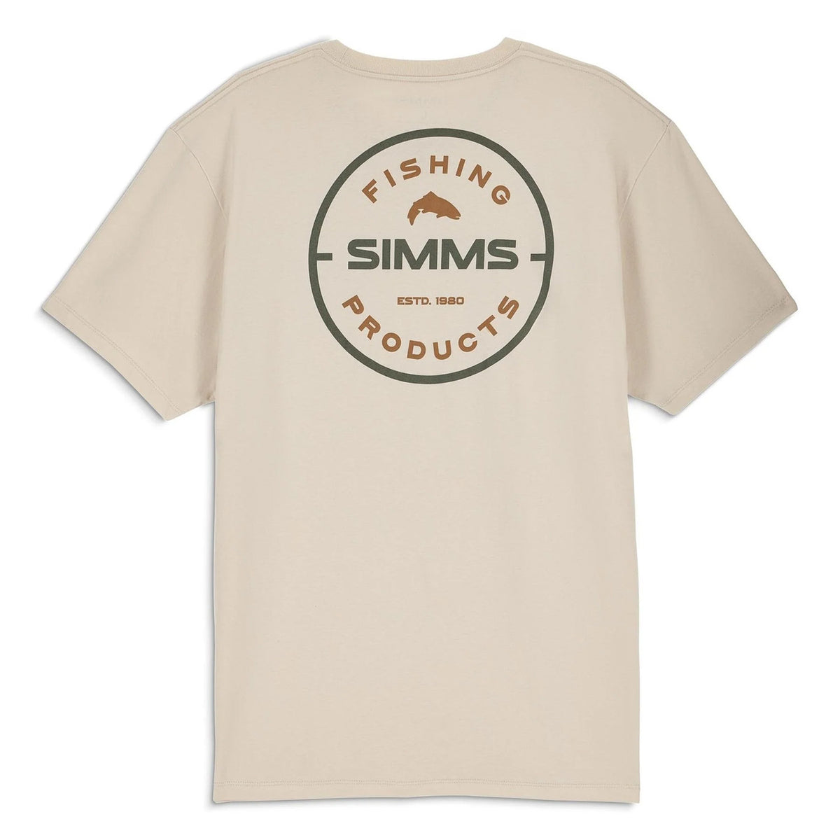 Image of the Simms Rounder T-Shirt in Natural