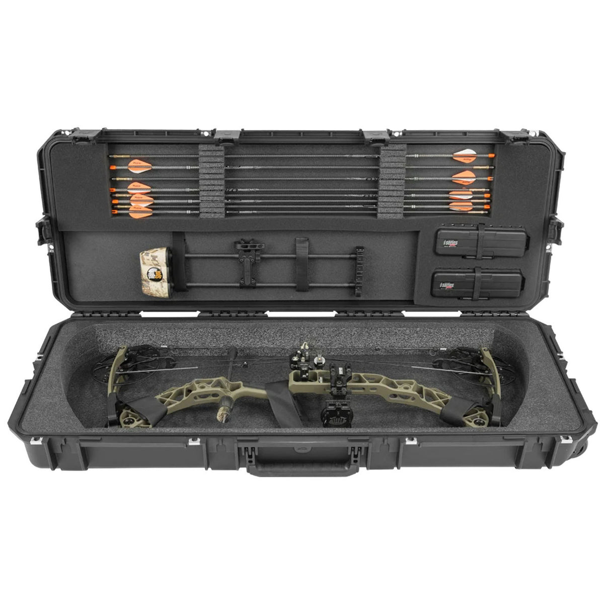 Front image of the SKG iSeries 4214 Parallel Limb Bow Case.
