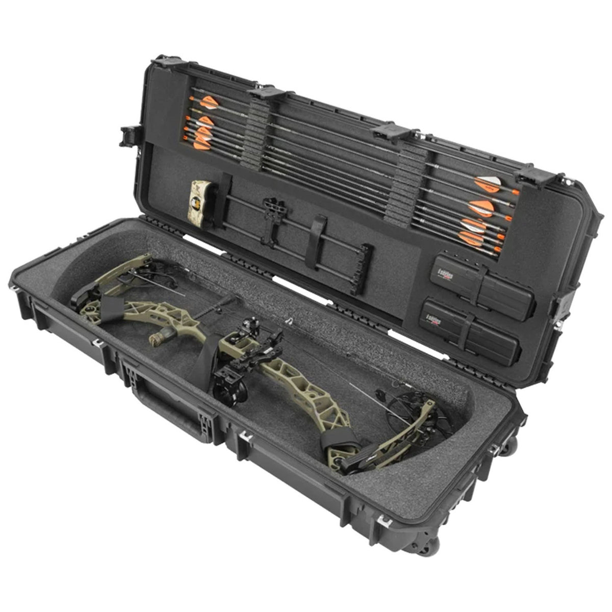 Tilted image of the SKG iSeries 4214 Parallel Limb Bow Case.