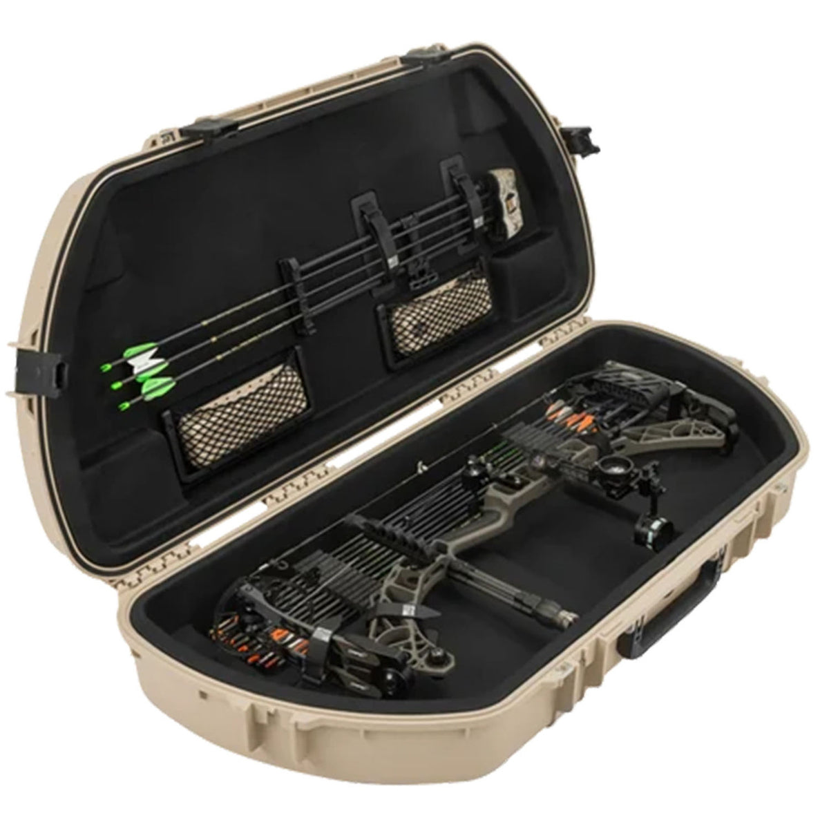 Image of the SKB iSeries Shaped Bow Case in Tan