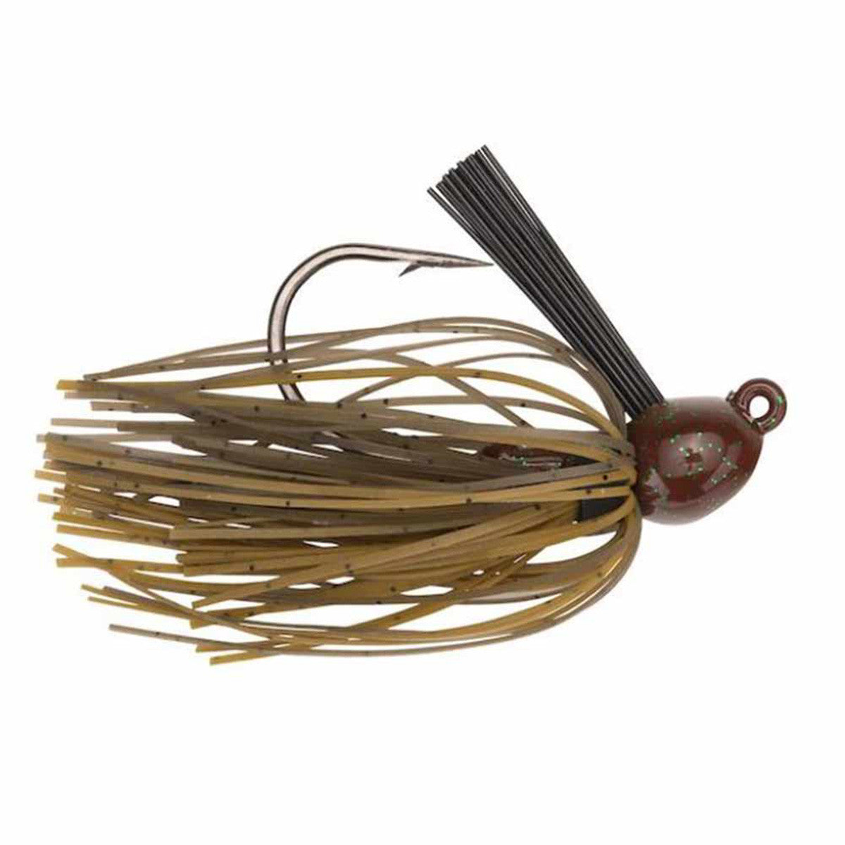 Strike King Bitsy Flip Jig Image in Green Crawfish