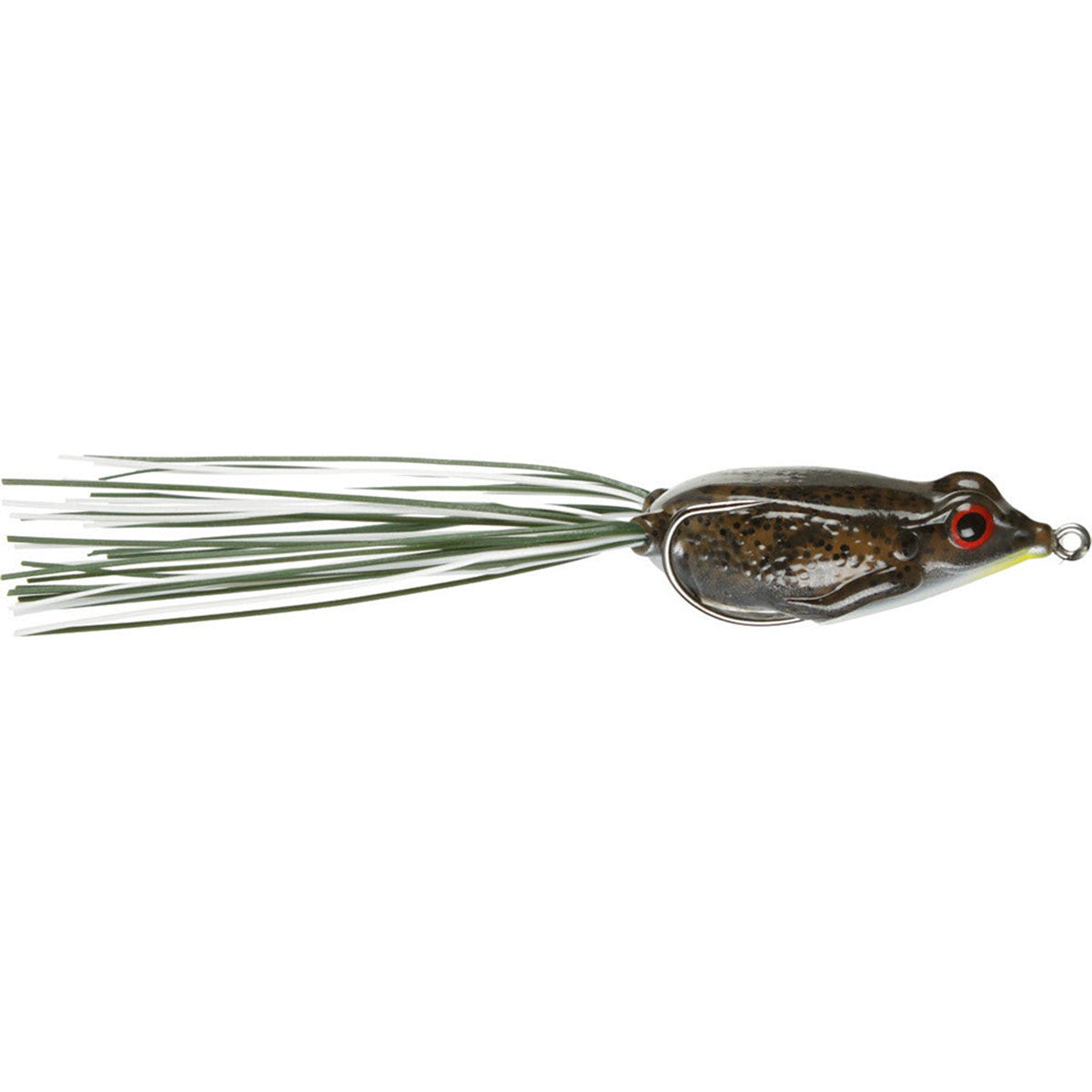 Strike King Kevin VanDam Baby Sexy Frog Fishing Lure Image in Green Pumpkin Pearl Bone