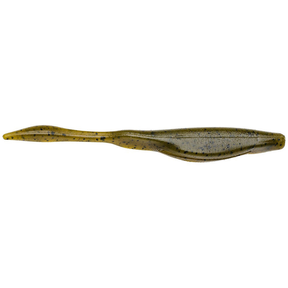 Strike King KVD Perfect Plastic Caffeine Shad Image in Green Pumpkin Sapphire