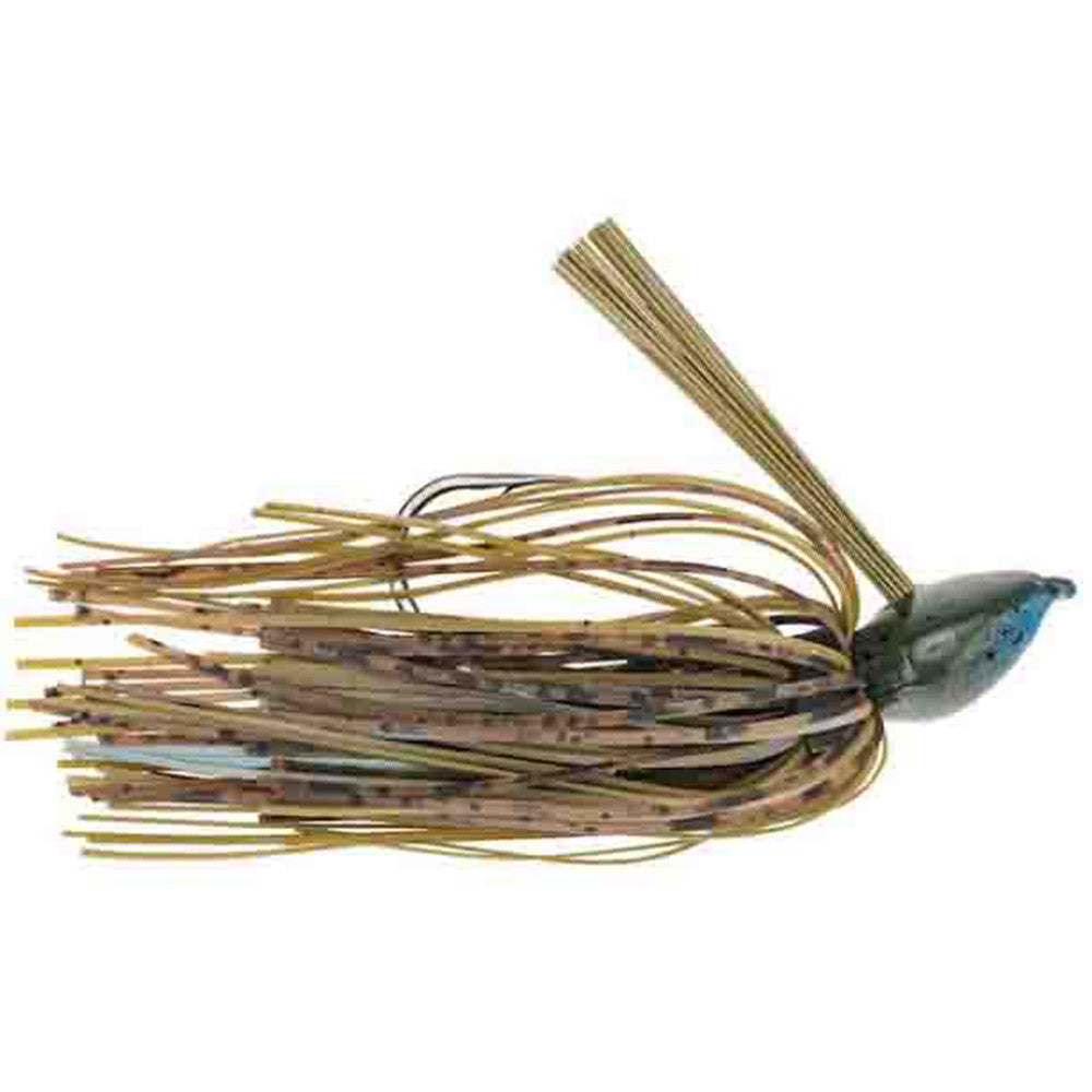 Image of the Strike King Denny Brauer Baby Structure Jig in Blue Craw