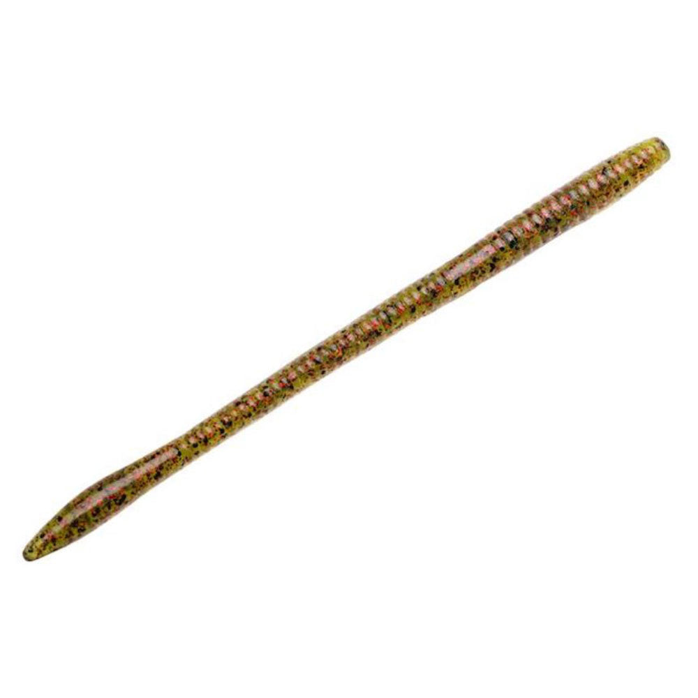 Image of the Strike King KVD Perfect Plastic Finesse Worm in Watermelon Red Flake