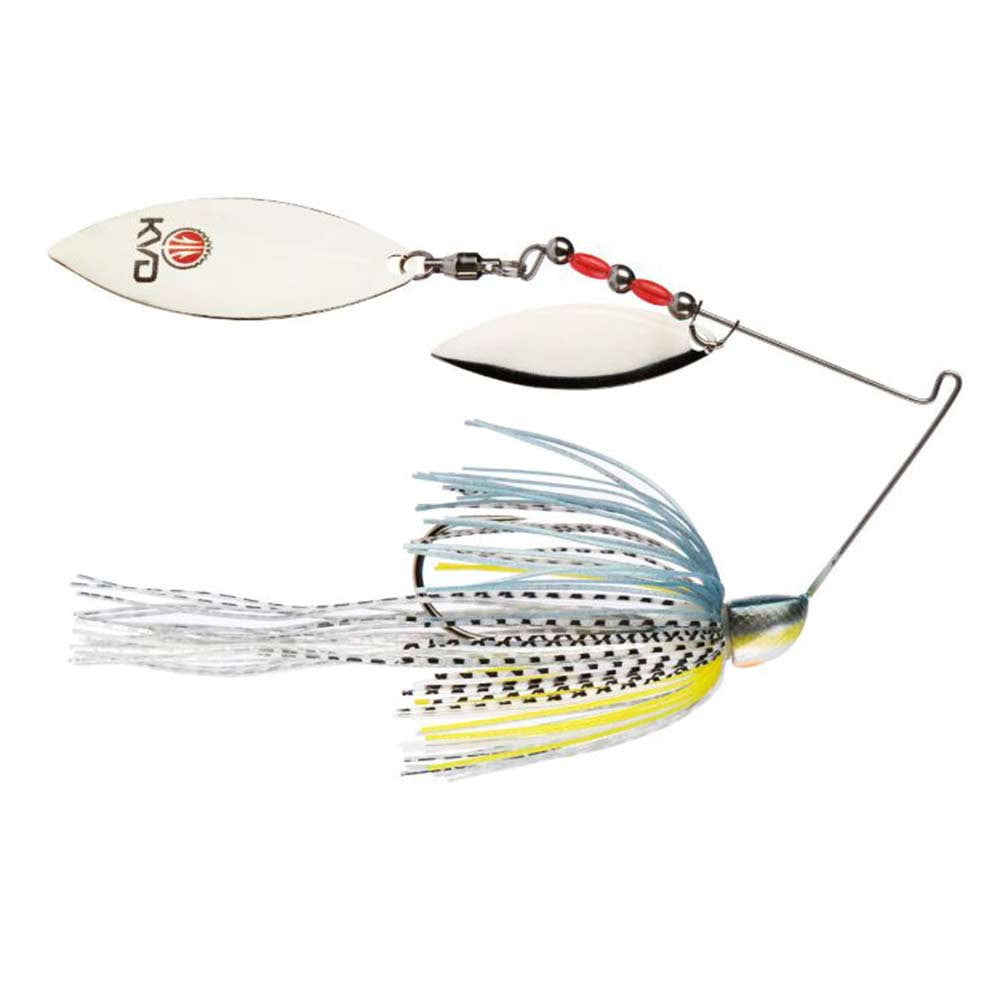 Image of the Strike King KVD Finesse Spinnerbait in Chrome Sexy Shad